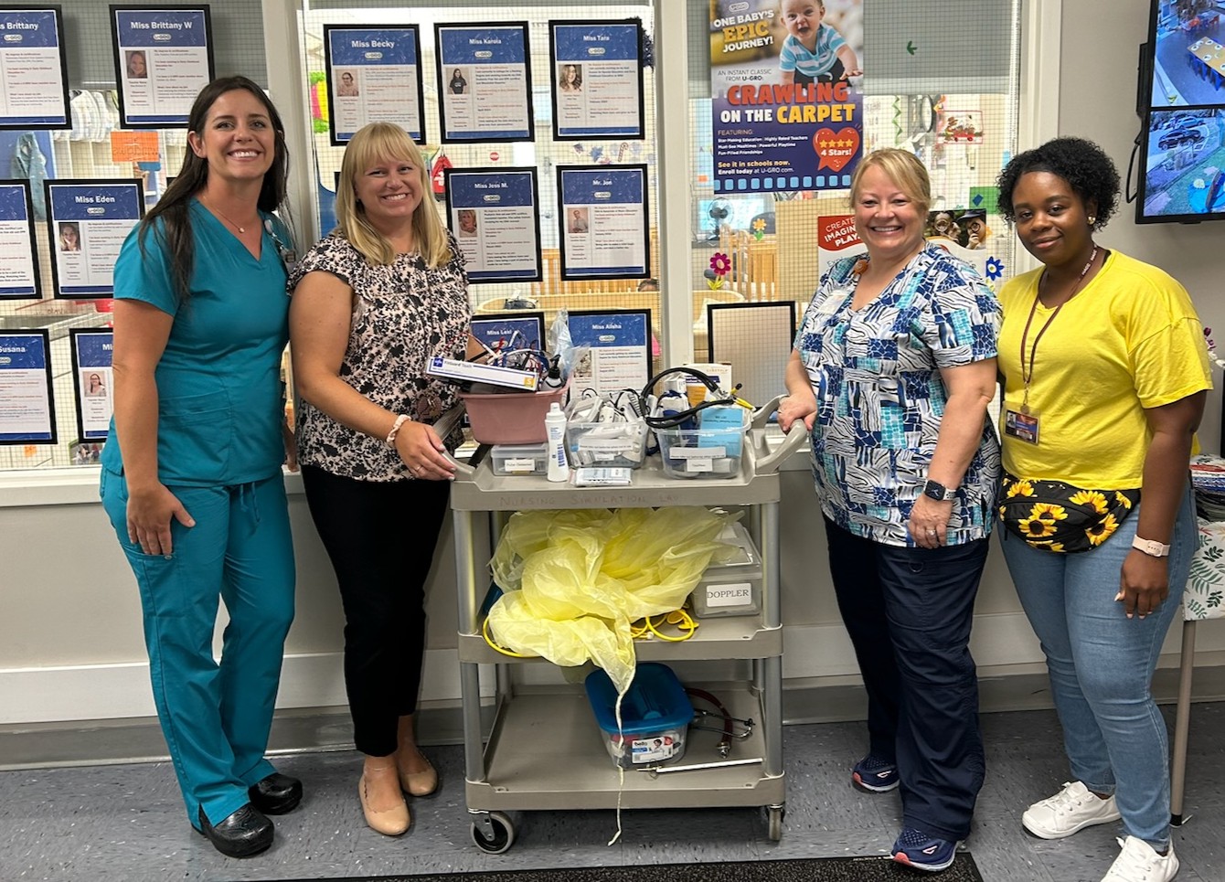 Nursing simulation lab community outreach event