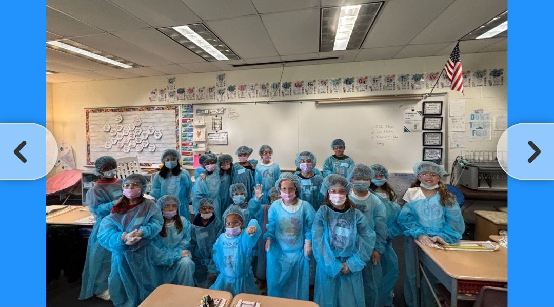 Career Day health lesson at Reidenbaugh Elementary